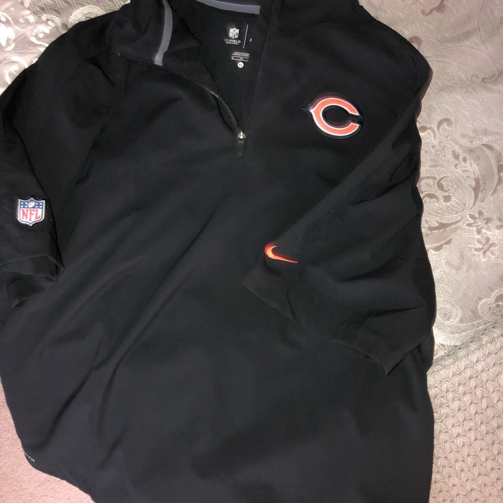 Nike Chicago Bears pullover XL Dri fit